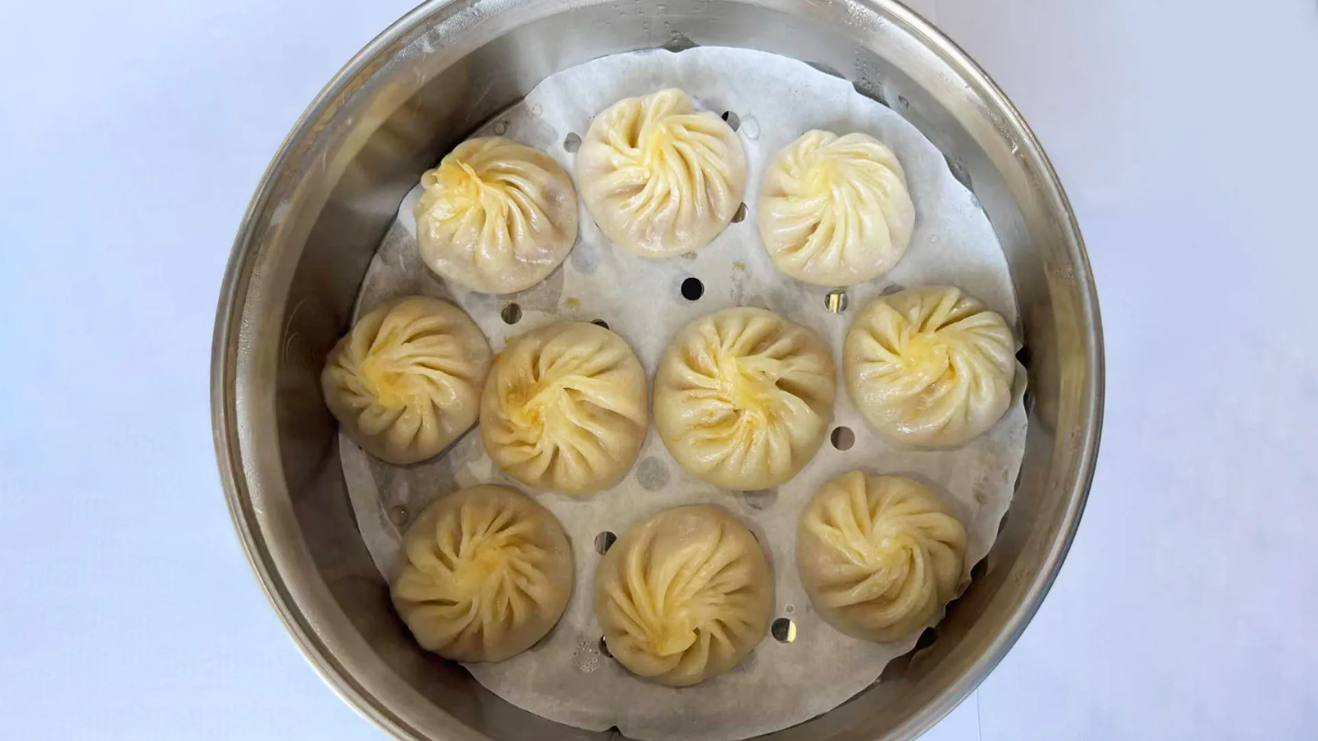 Crab & Pork Xiaolongbao at Spring Dumplings，a Chinese Restaurant in Rosemead